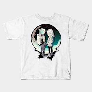 The rocket boy Kids T-Shirt